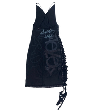 Load image into Gallery viewer, BLACK GRAFFITI DRESS
